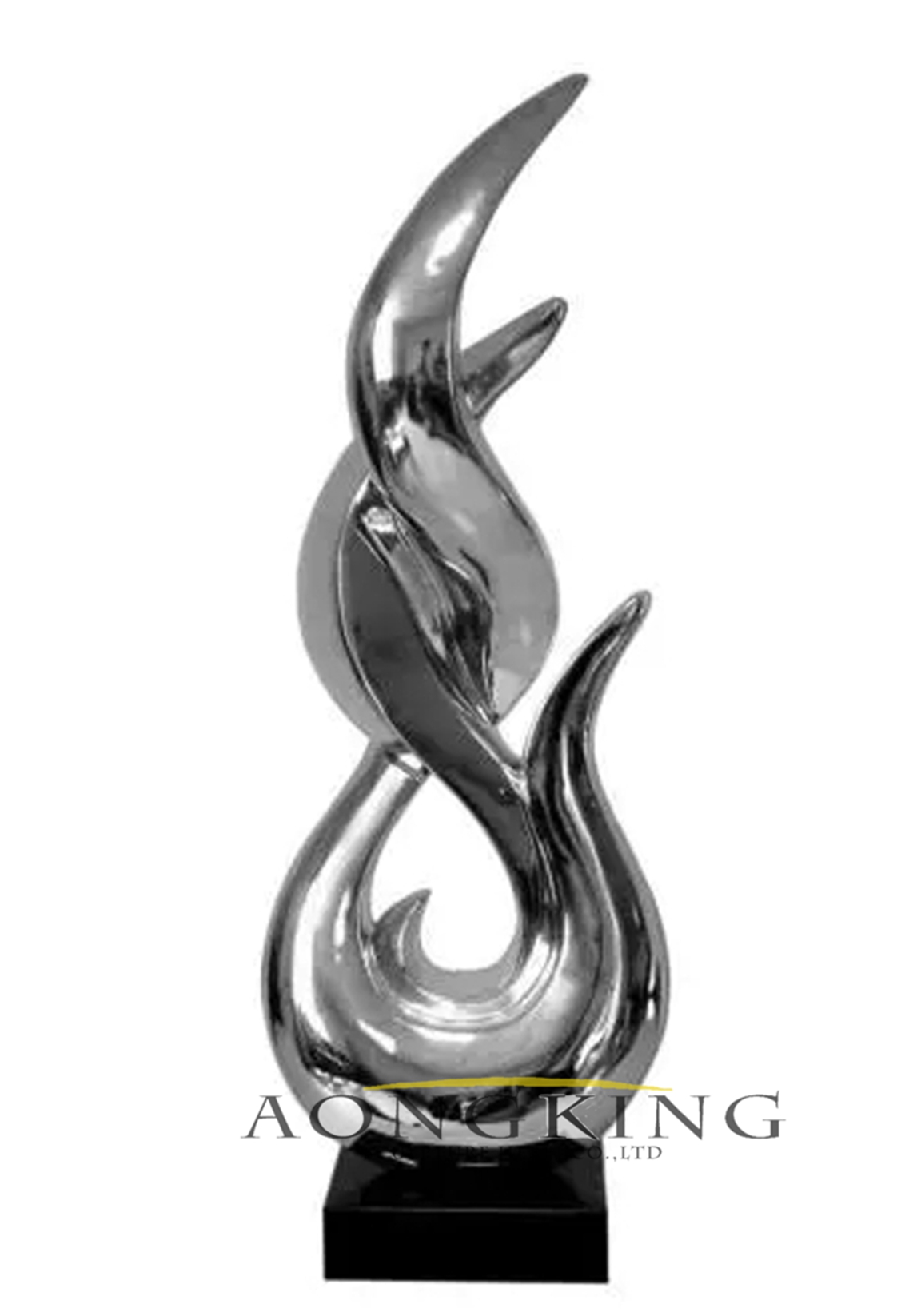 faux beautiful styles sculpture stainless steel 3